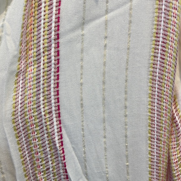 Elan Beach Shirt multicolor thread with sparkle Size M - Picture 6 of 8